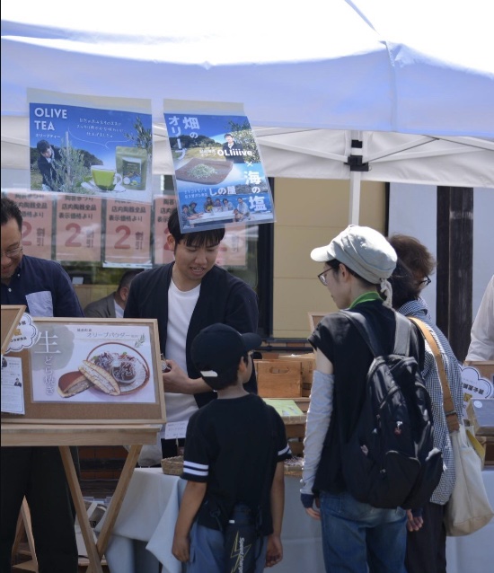 マルシェ出店の様子
