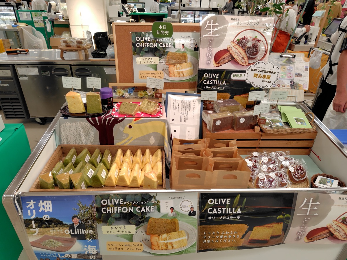 西武福井店「おいしいふくい大満喫フェア」出店の様子
